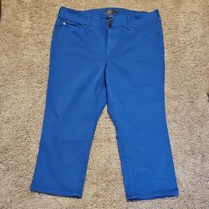 Torrid Royal Blue Super Soft Cropped Jegging 20
